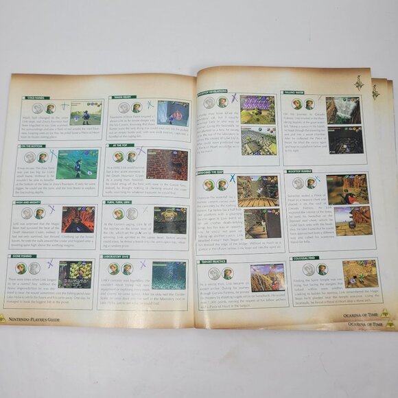 The Legend Of Zelda Ocarina Of Time Official Nintendo Players Guide Vintage 1998 - Picture 5 of 11